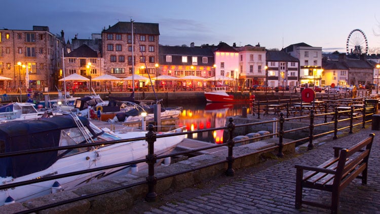 Plymouth named as best UK city in which to open a restaurant