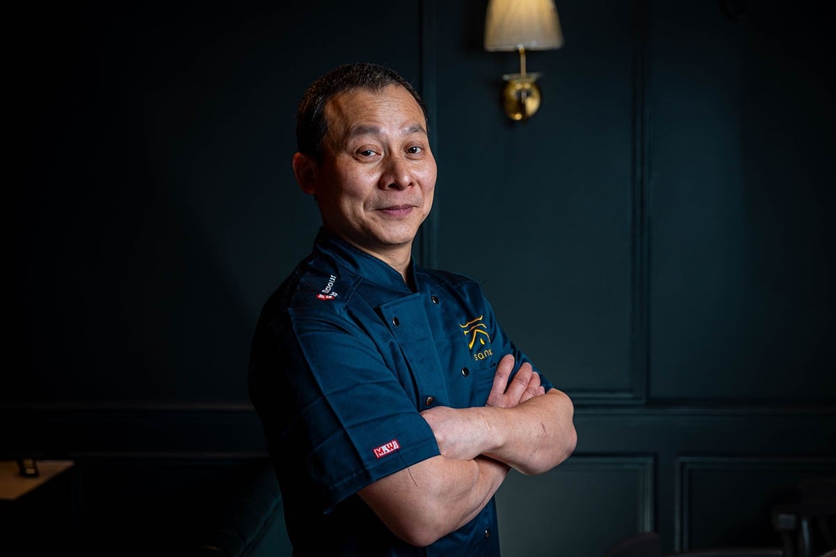 Chef Qian at 3 Gorges