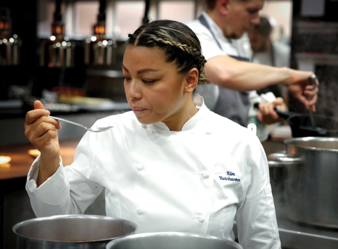 Kim Ratcharoen head chef at Restaurant Gordon Ramsay