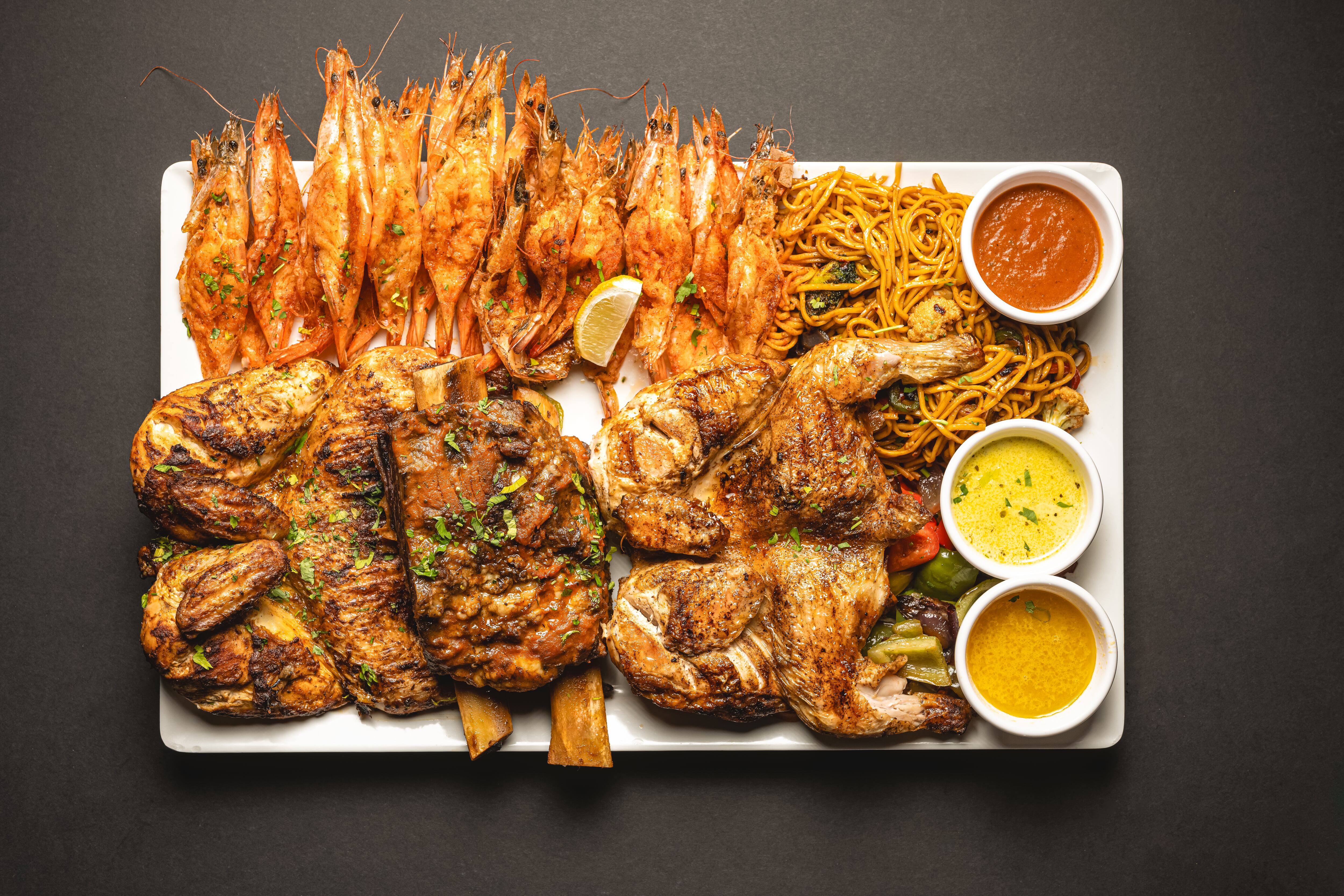 Shrimp & Co's sharing platter