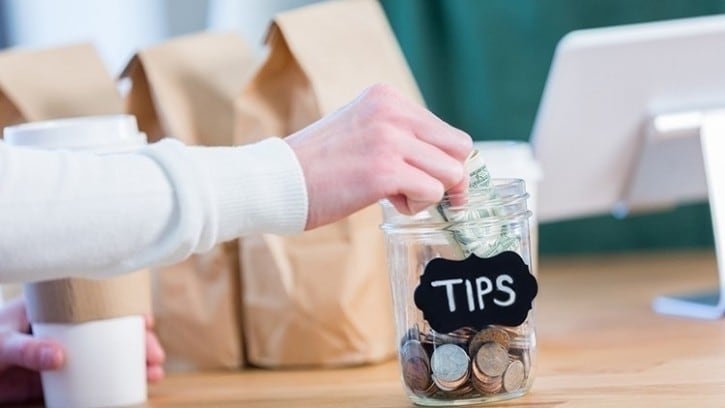 Tips down 7% on last year