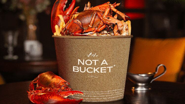 Why Burger & Lobster’s seafood sharer is ‘definitely not a bucket’, despite its appearance
