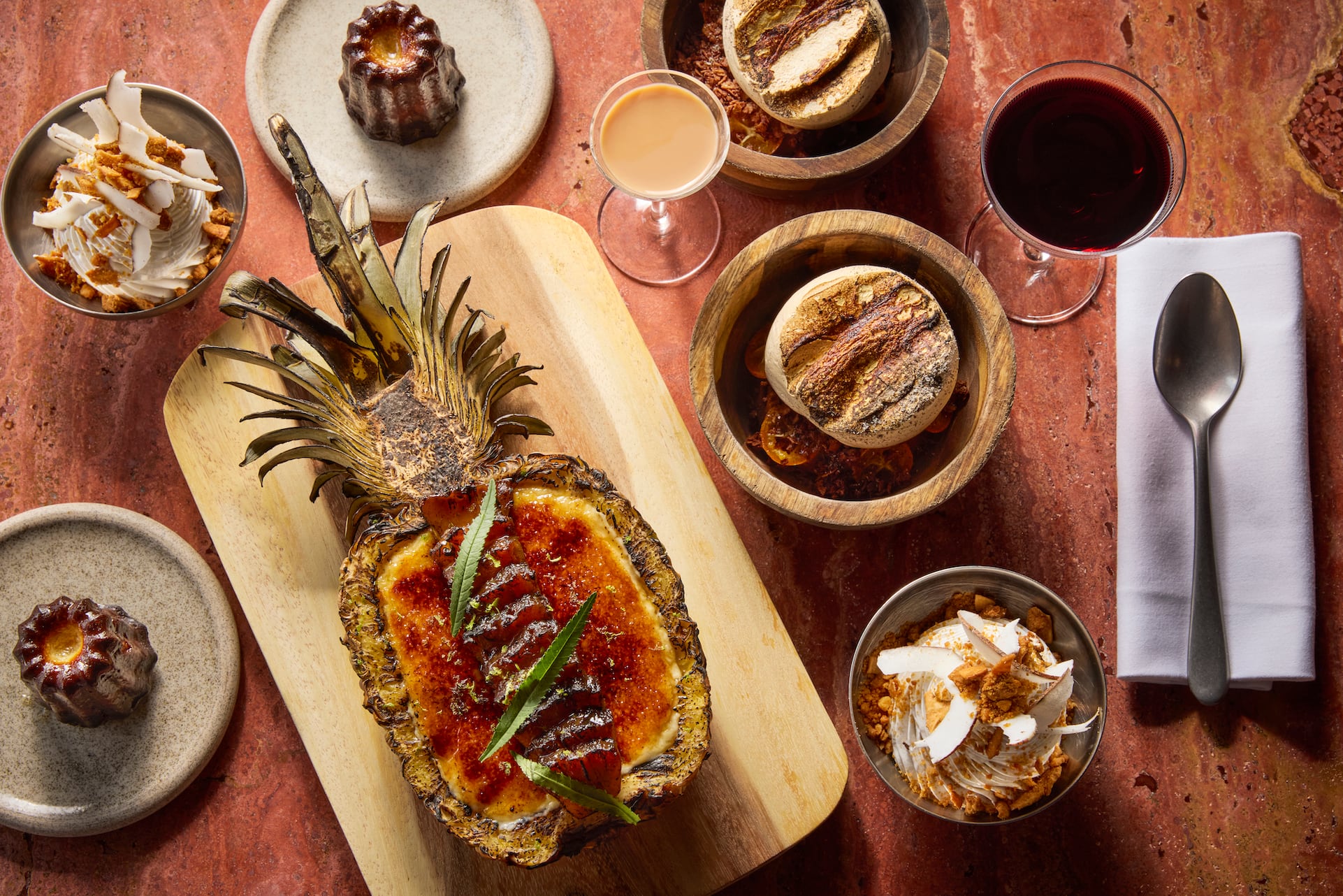 A range of sharing dishes at Kudu