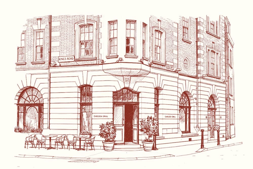 Artist's impression of Chelsea Grill