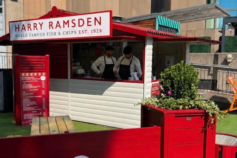Harry Ramsden's Harry's Hut format