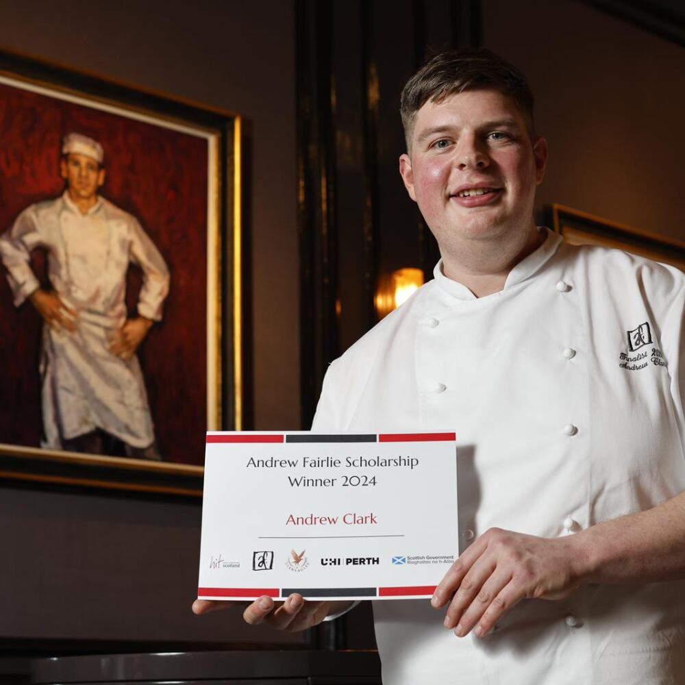 Andrew Fairlie Scholarship announces 2024 winner