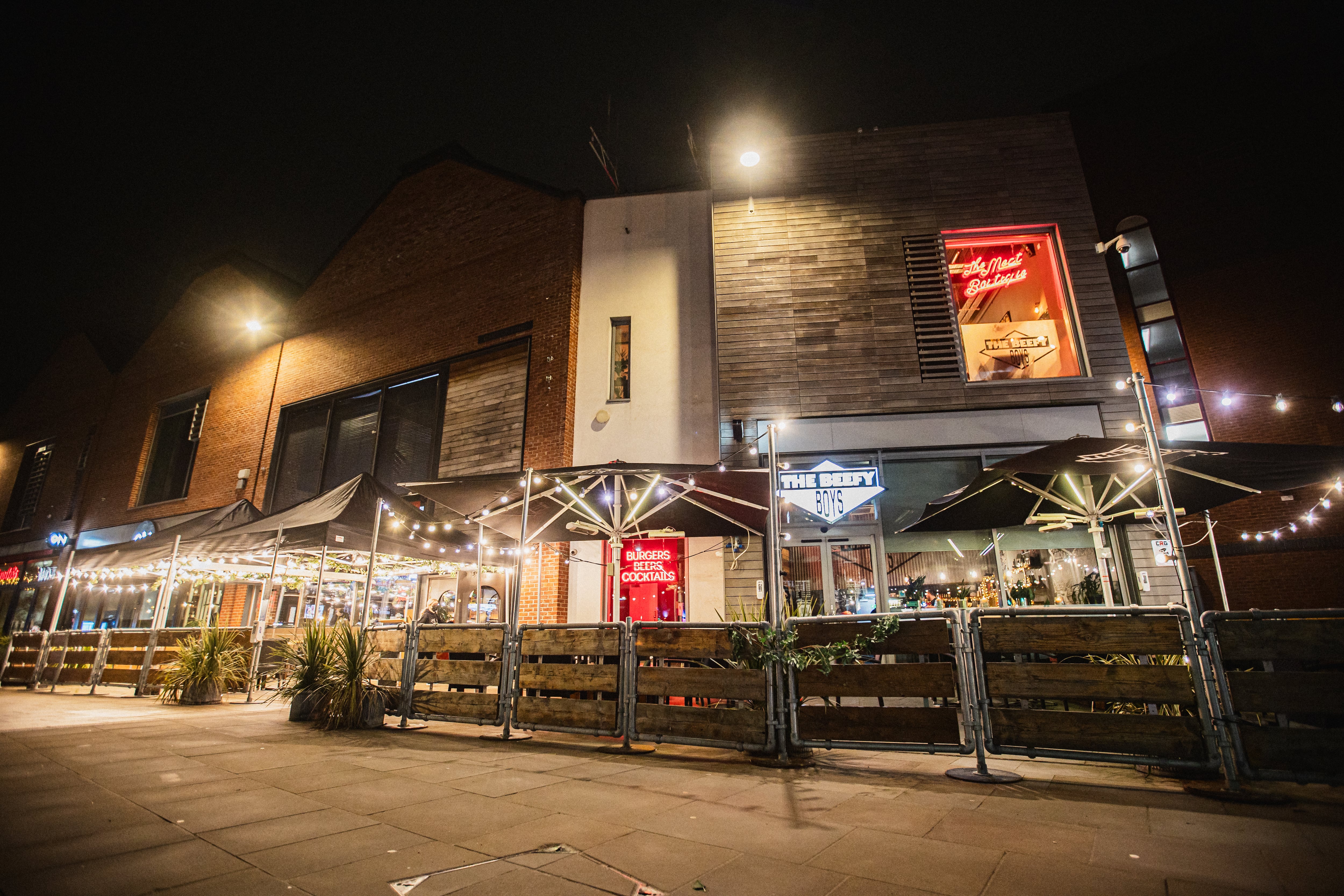 The Beefy Boys' Hereford restaurant exterior