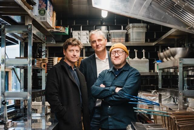 Alan Fox, Clive Fletcher, and Jack Brabant