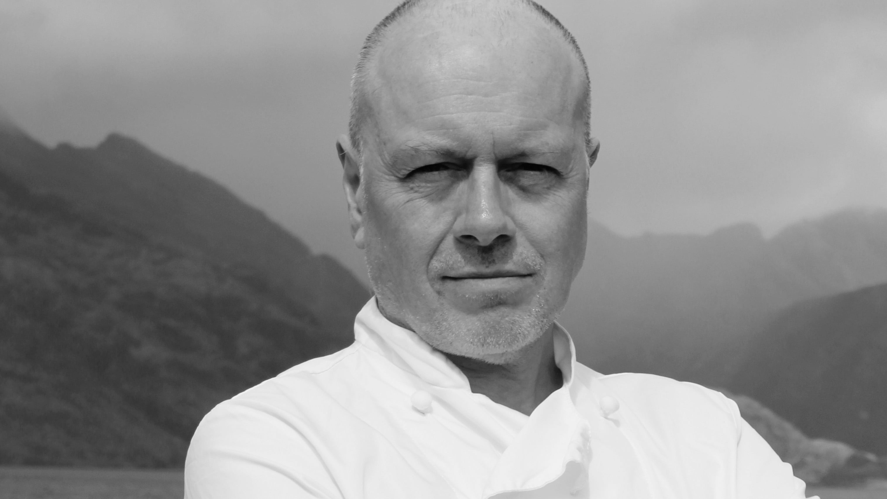 Iain Roden is the chef at Coruisk House but also oversees the wine side of the business
