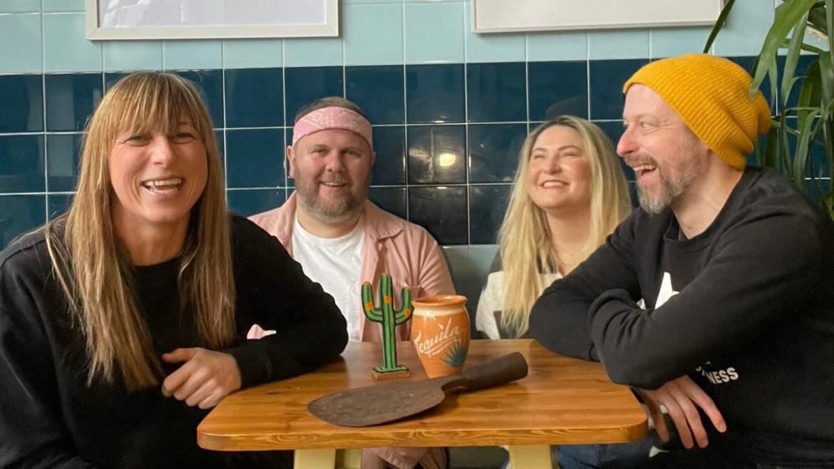 Picante's Kate Meehan, Joe Wild, Sally Whitlow and Danny Murphy