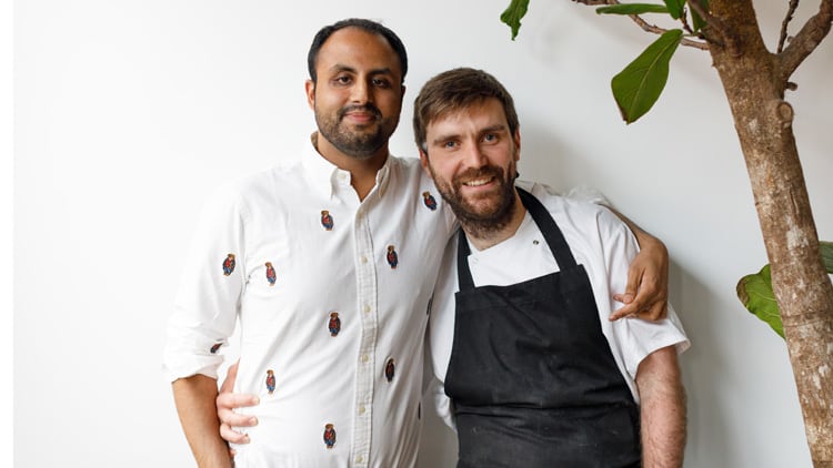 Stick men: Joshua Owens-Baigler and Amar Takhar on 'kushikatsu' Japanese skewers restaurant Dai Chi