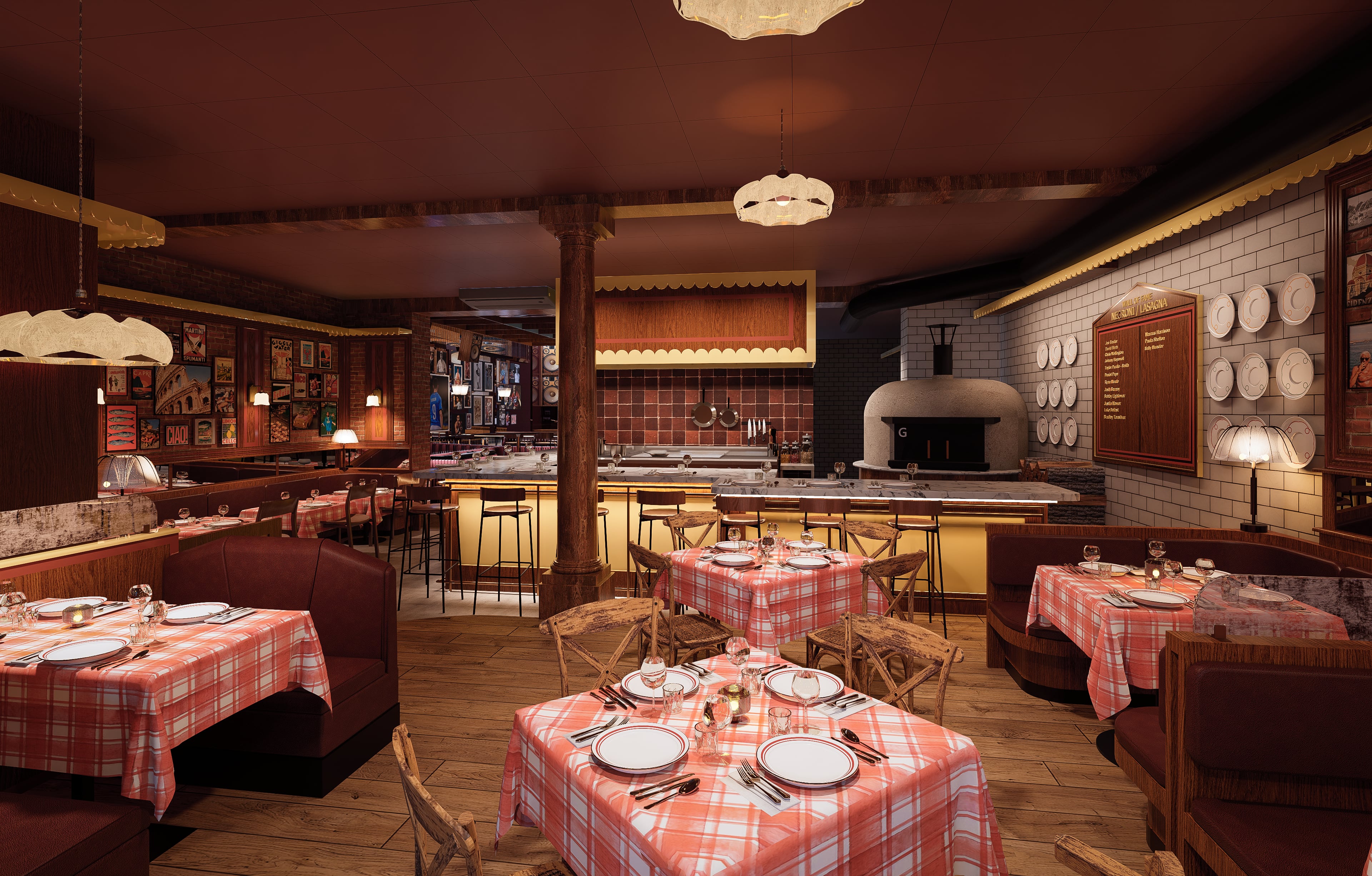 Former Hawksmoor and Drake & Morgan employee Joe Worthington will launch an all-you-can-eat lasagna restaurant in Shoreditch next month. Set within a former Rossopomodoro site on Rufus Street, Senza Fondo translates as ‘without end’ and will serve unlimited lasagna for £20 a head alongside an la carte menu of Italian-American comfort food.