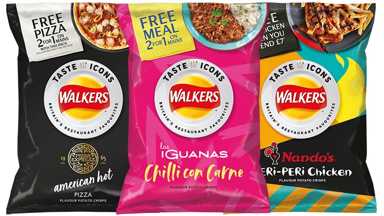 The Lowdown: Walkers Taste Icons
