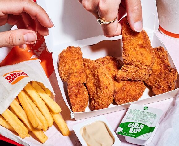 Burger King UK ventures further into the chicken category with chicken tenders