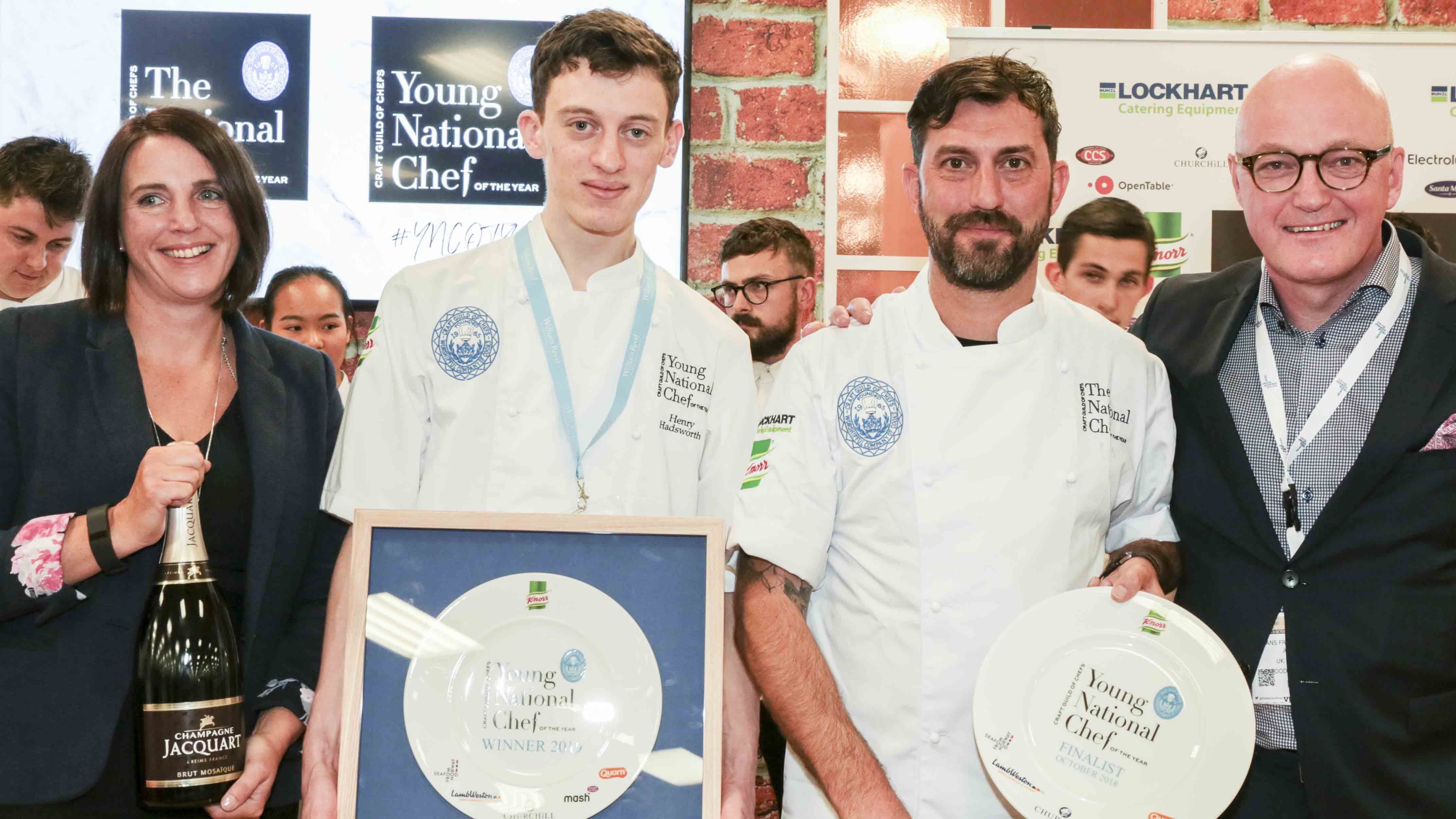 Henry Wadsworth from Le Manoir is the Young National Chef of the Year