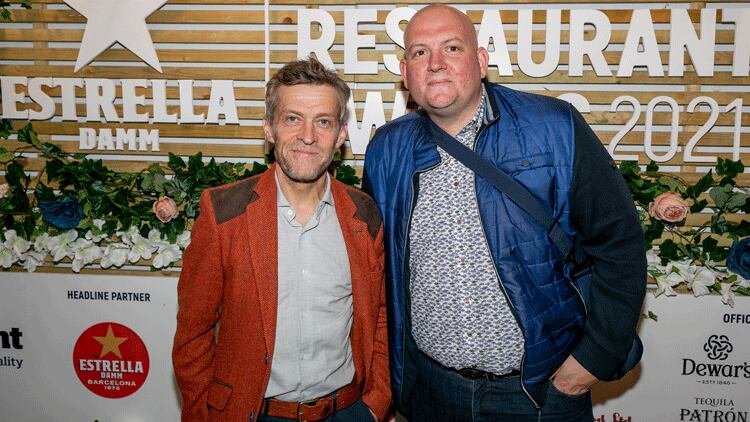 Michael Wignall and Steve Smith
