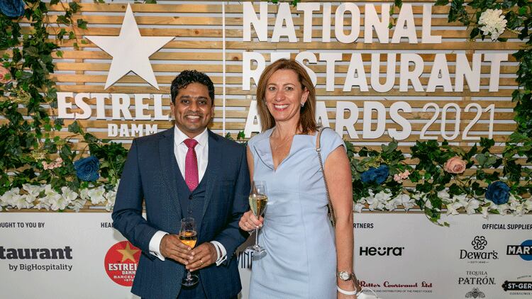 Hrishikesh Desai and Karen Baybutt