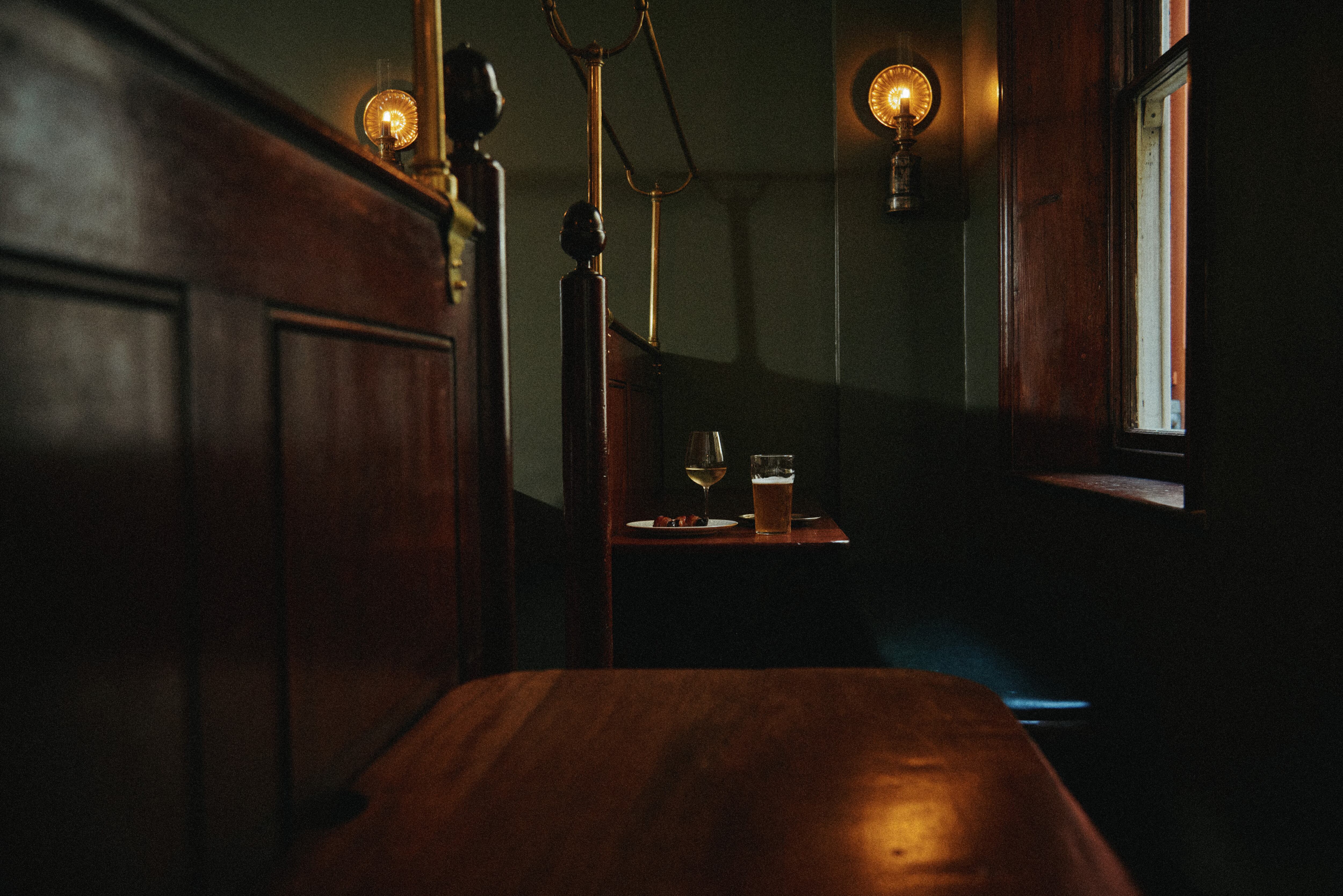 Cloth Cornhill's upstairs dining room