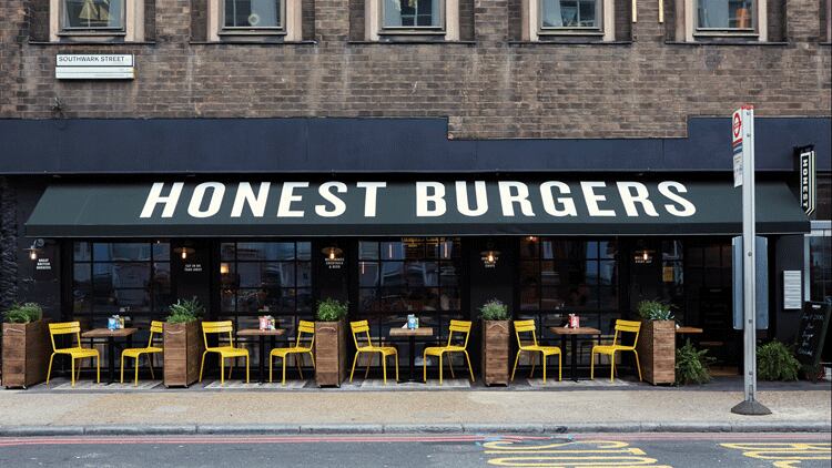 Honest Burgers to gradually re-open estate for delivery
