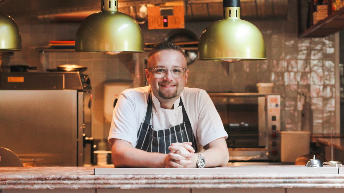 Lewis Johnson was previously head chef at James Blunt's The Fox and Pheasant gastropub in Chelsea