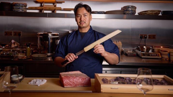 Executive chef at Wild Izakaya Satoru Hashimoto.