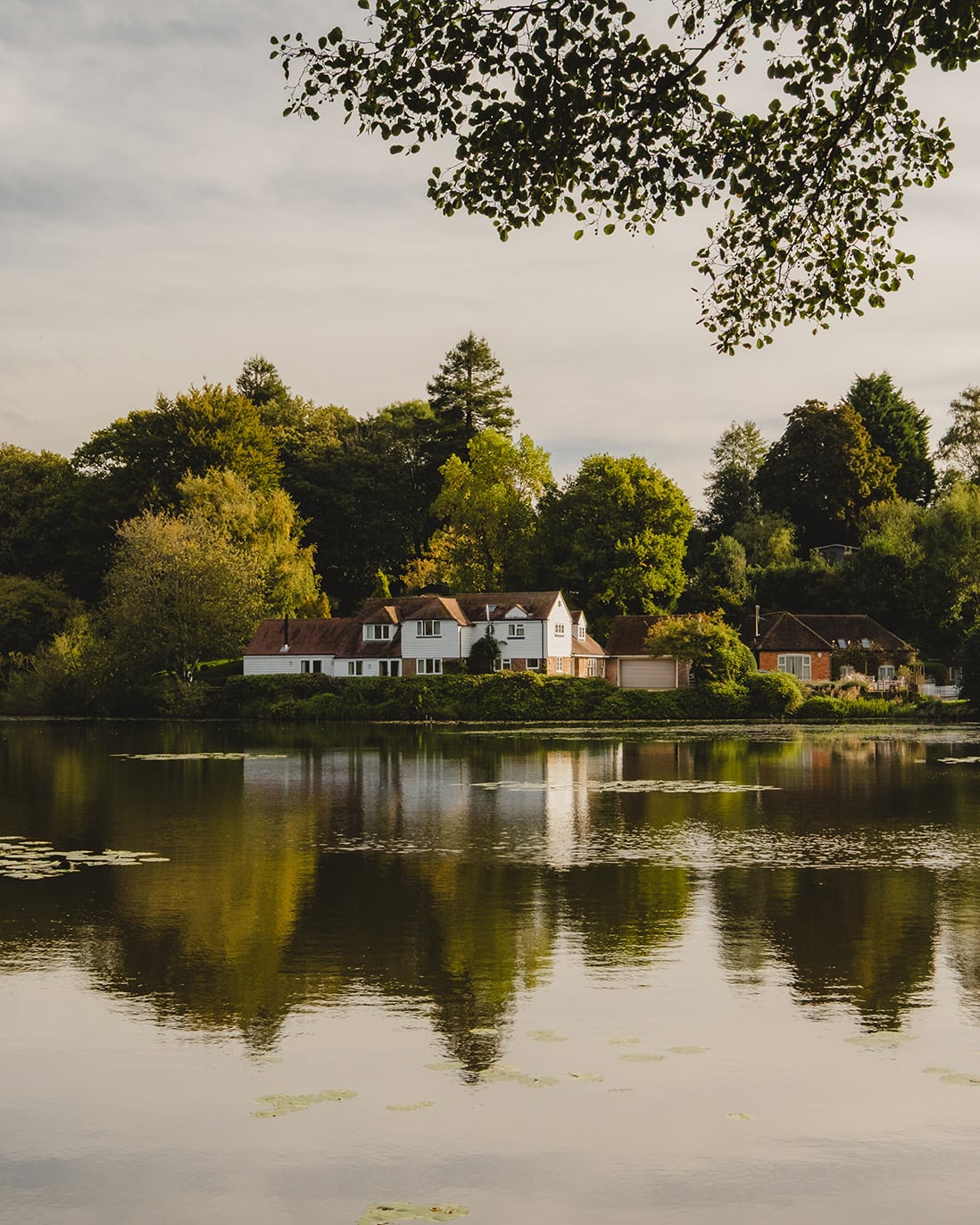 Crafted at Powdermills impressive seven-acre lake