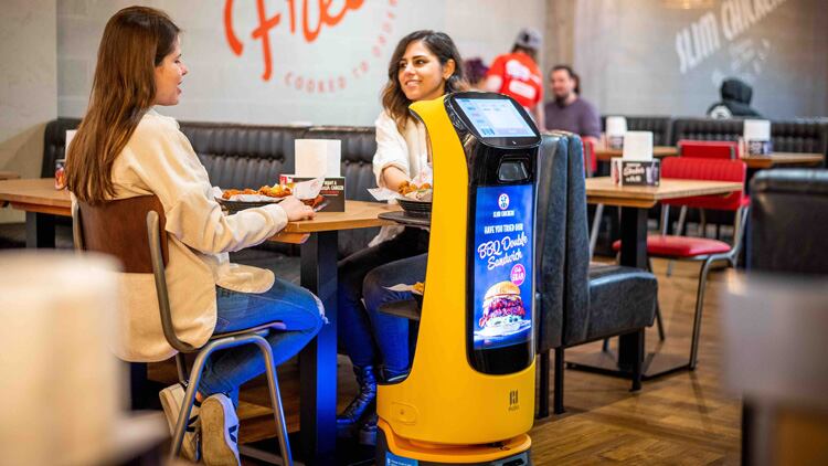 Rise of the machines - Boparan trials service robots