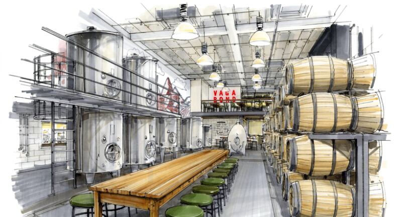 Vagabond's urban winery will be located in Canada Water