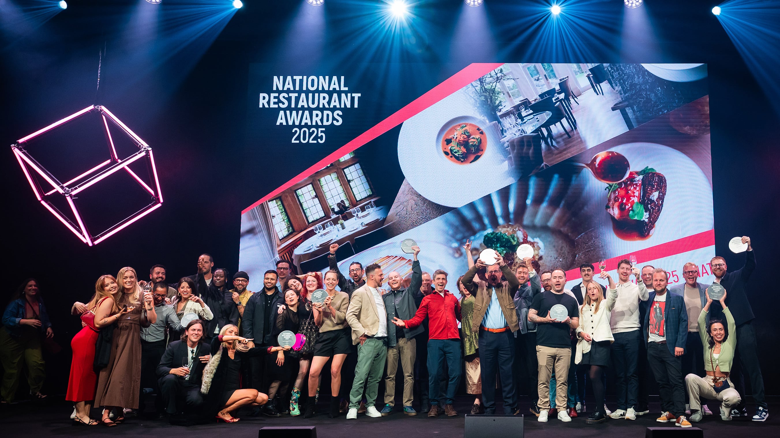 The winners of the National Restaurant Awards 2025