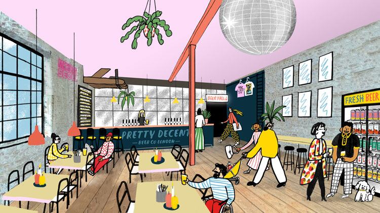 Pretty Decent Beer Co to launch new London taproom early next month