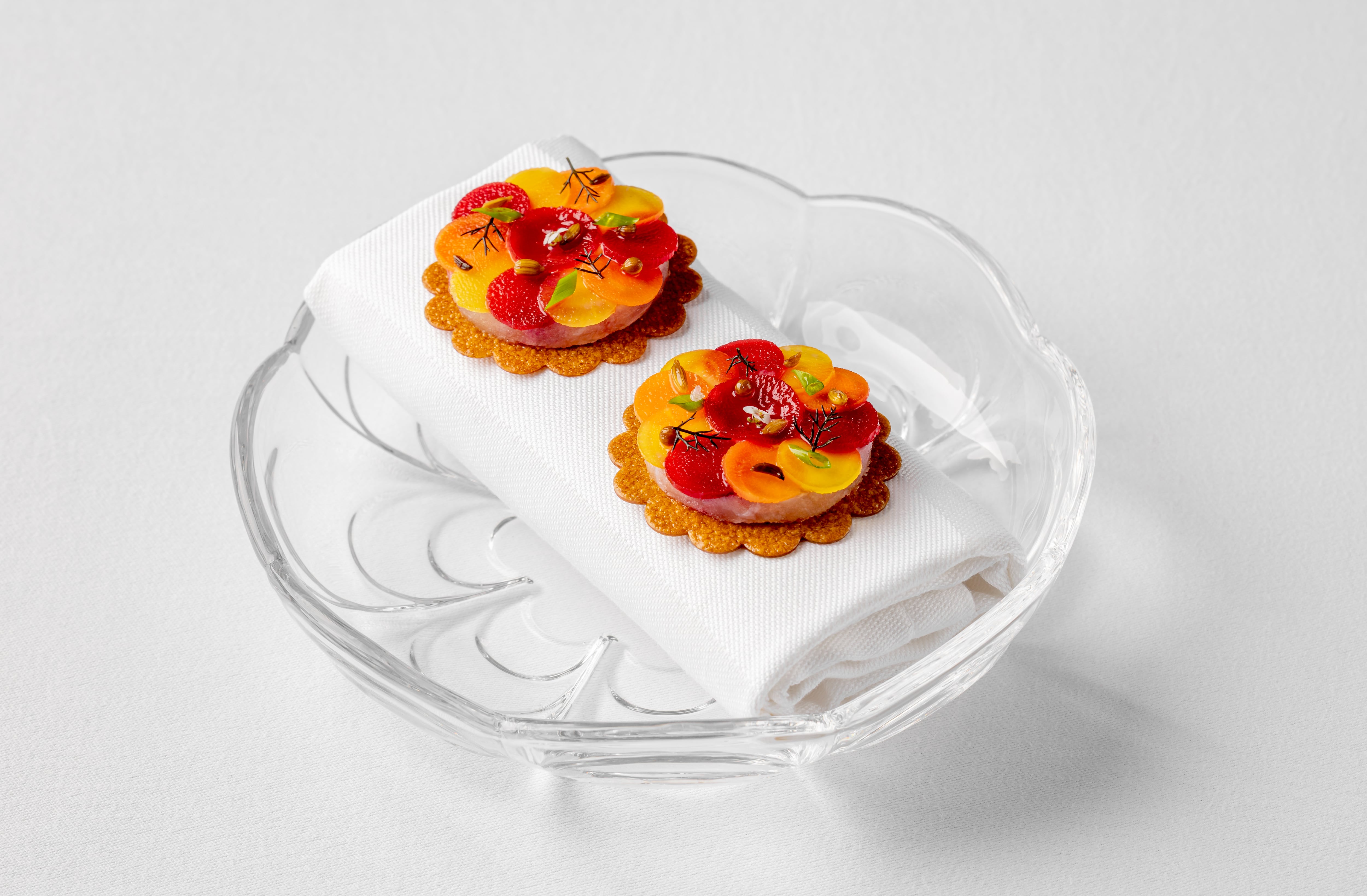 Canapes at Orrery by Pierre Minotti