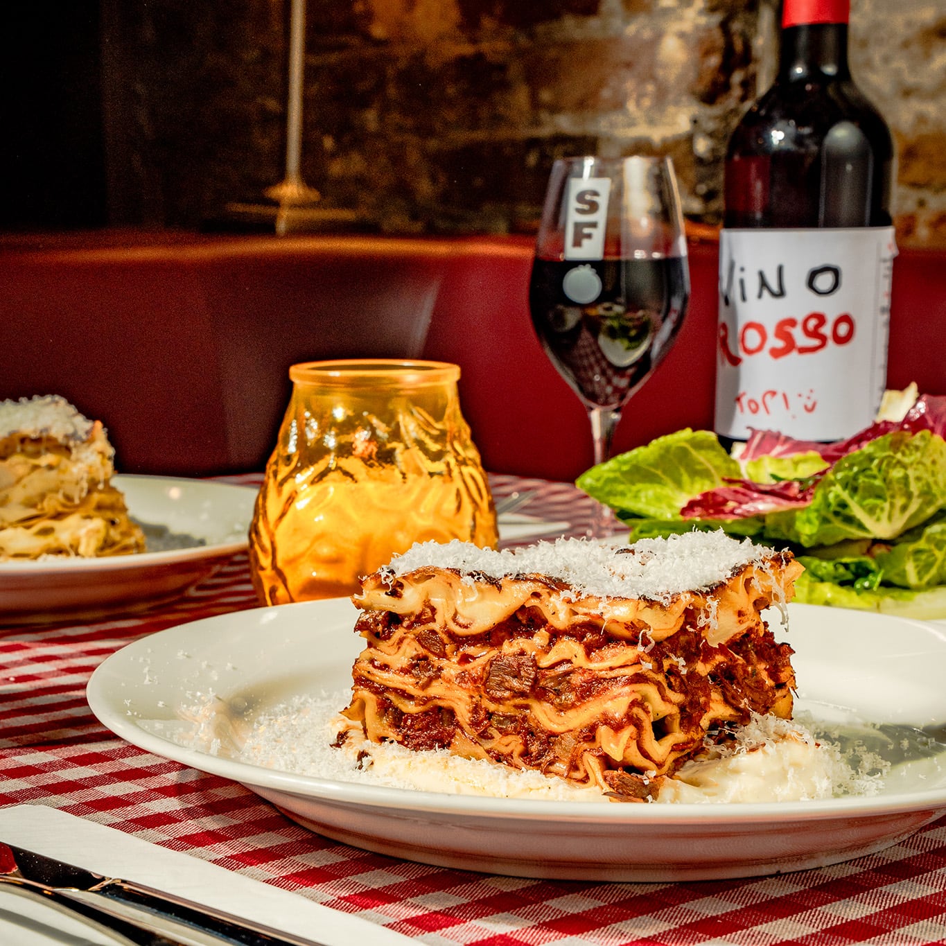 An Italian restaurant offering unlimited lasagna for £20 a head has launched in Shoreditch.