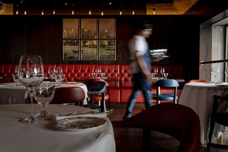 Interior of Liverpool Street Chop House & Tavern