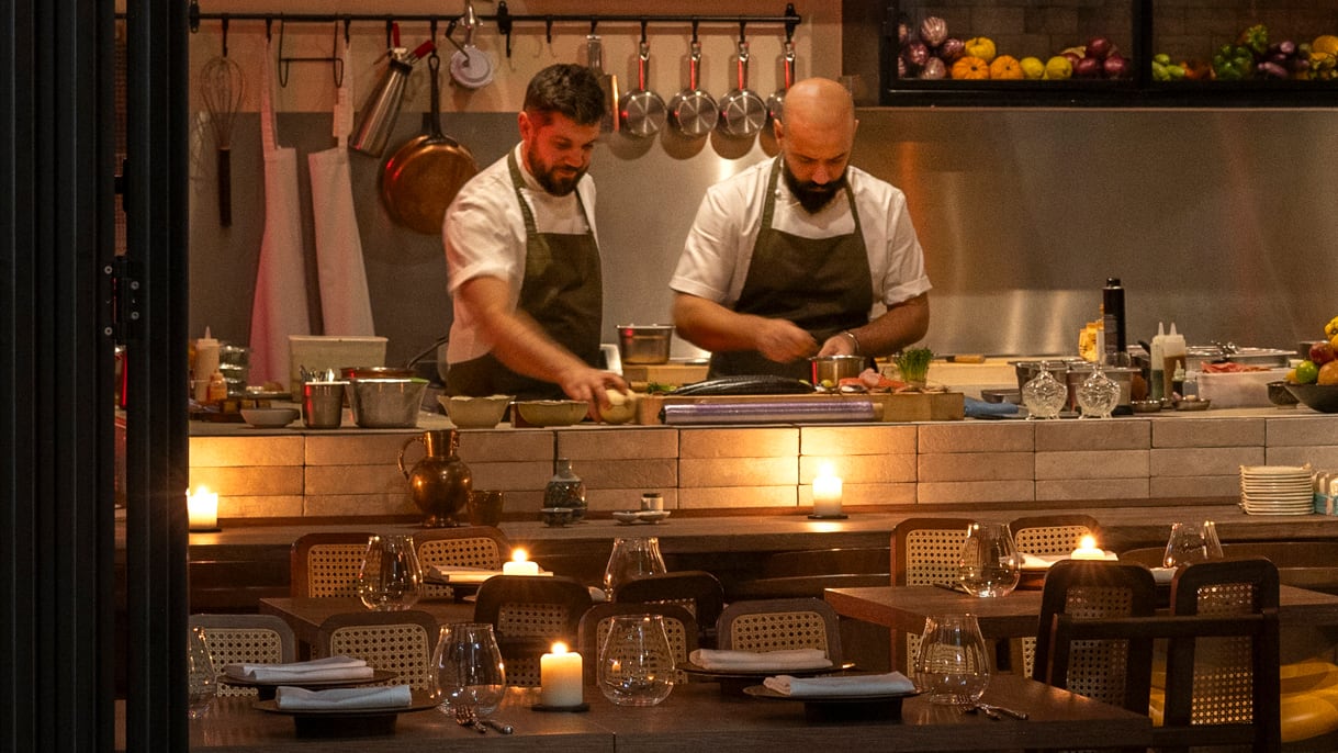Alex Craciun (pictured right) has created a restaurant that defies easy categorisation in terms of cuisine.