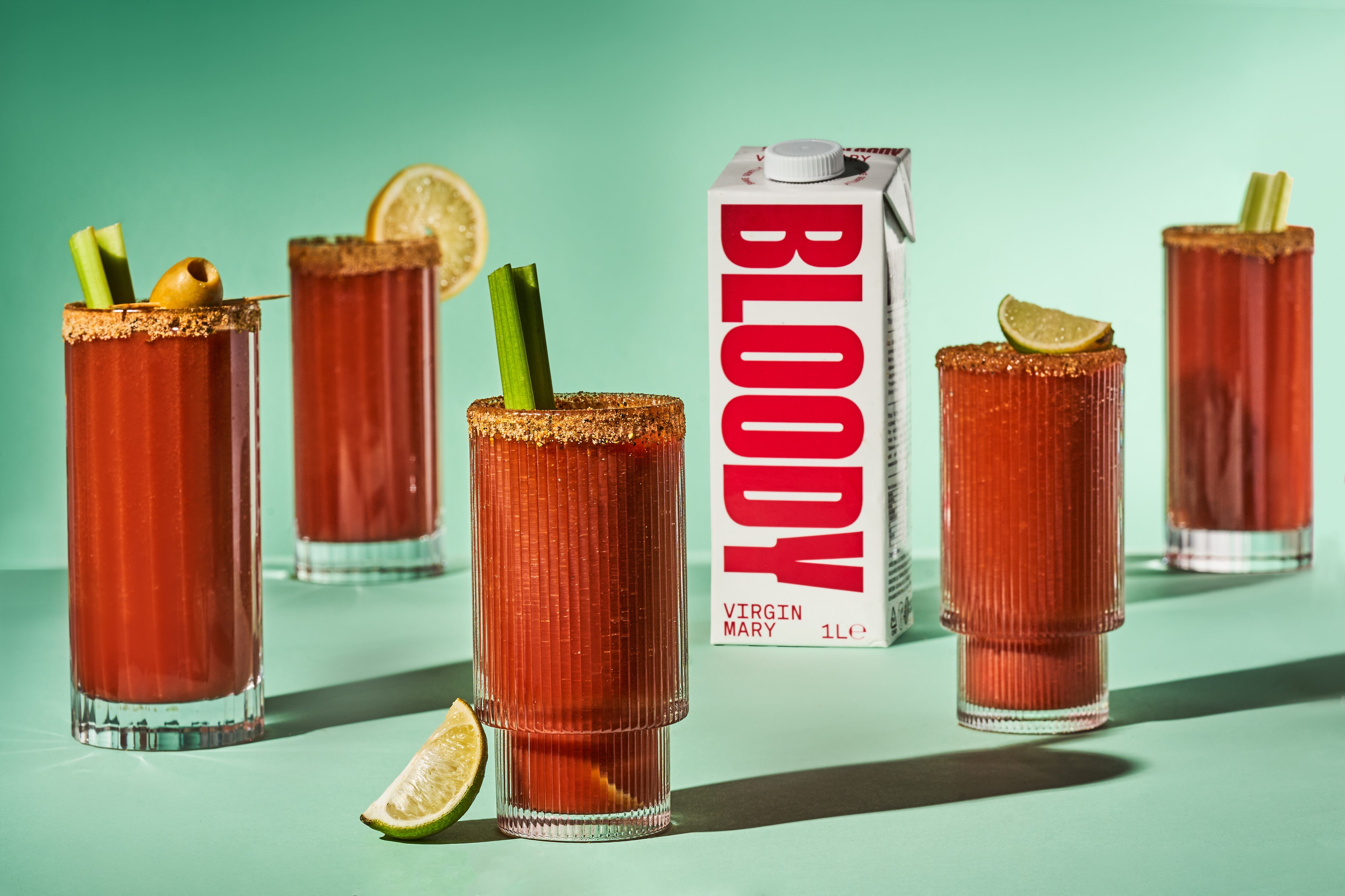 BLOODY Virgin Mary in a one-litre carton