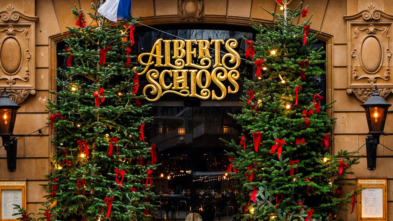 Albert's Schloss front outside