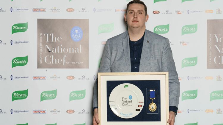 Thomas Swaby crowned the National Chef Of The Year