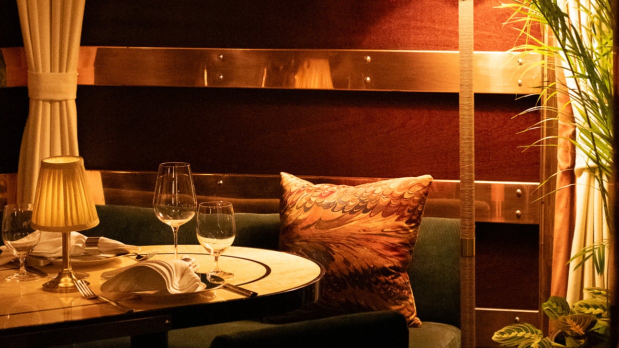 Interior of CeCe's Notting Hill