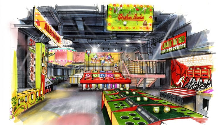 Immersive adult-only fairground to launch at London's Canary Wharf
