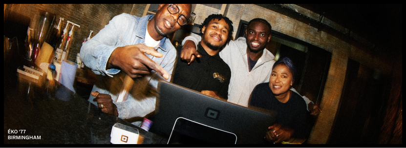 Hospitality colleagues using Square technology