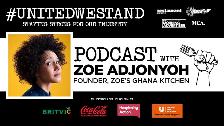 Podcast: Zoe Adjonyoh on turning her catering company into a community kitchen