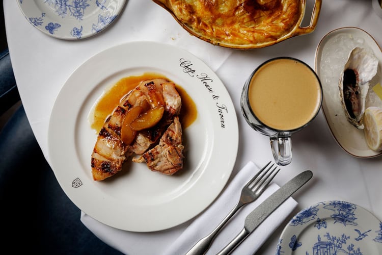 Food at Liverpool Street Chop House & Tavern