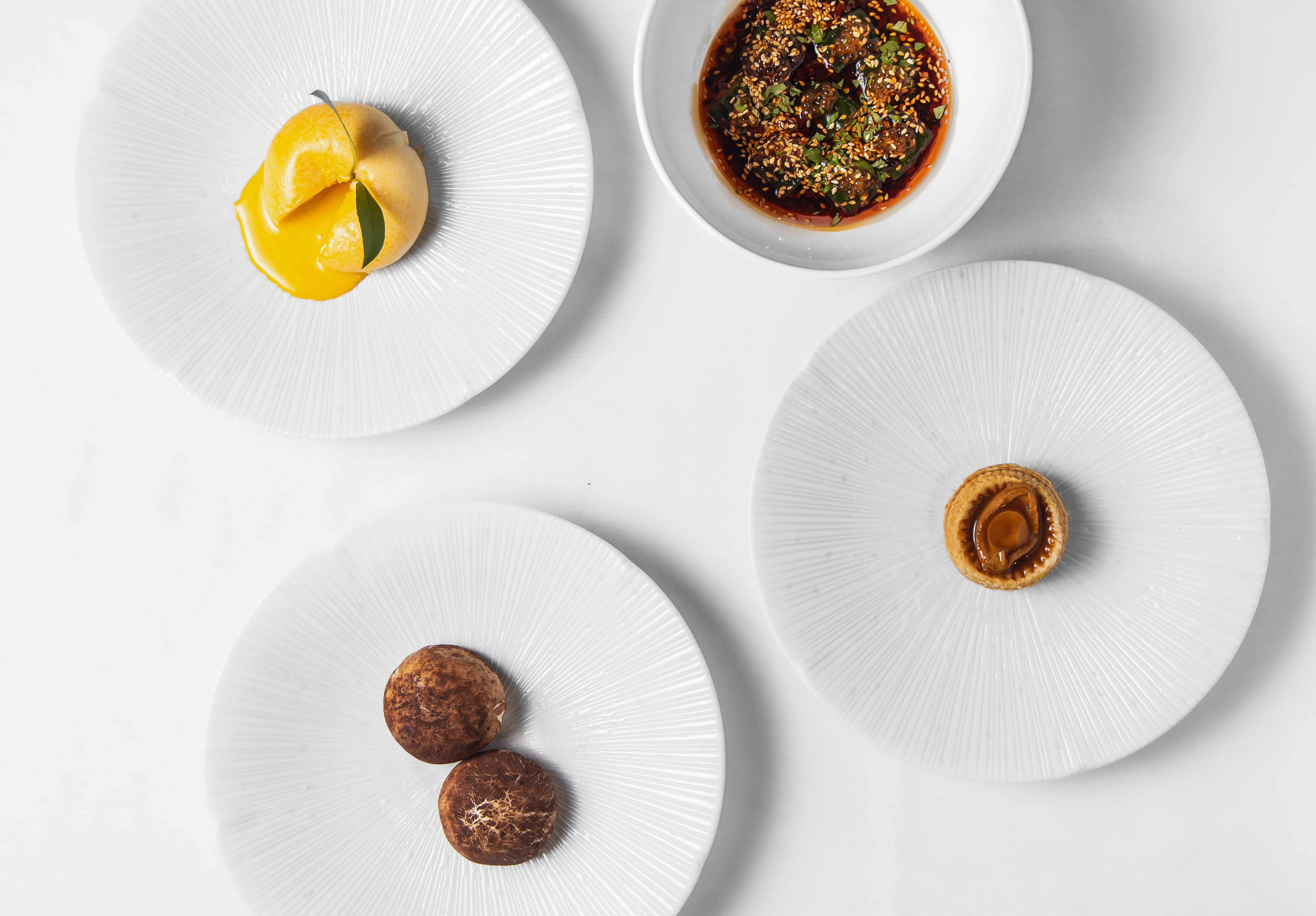 A selection of dim sum at A. Wong