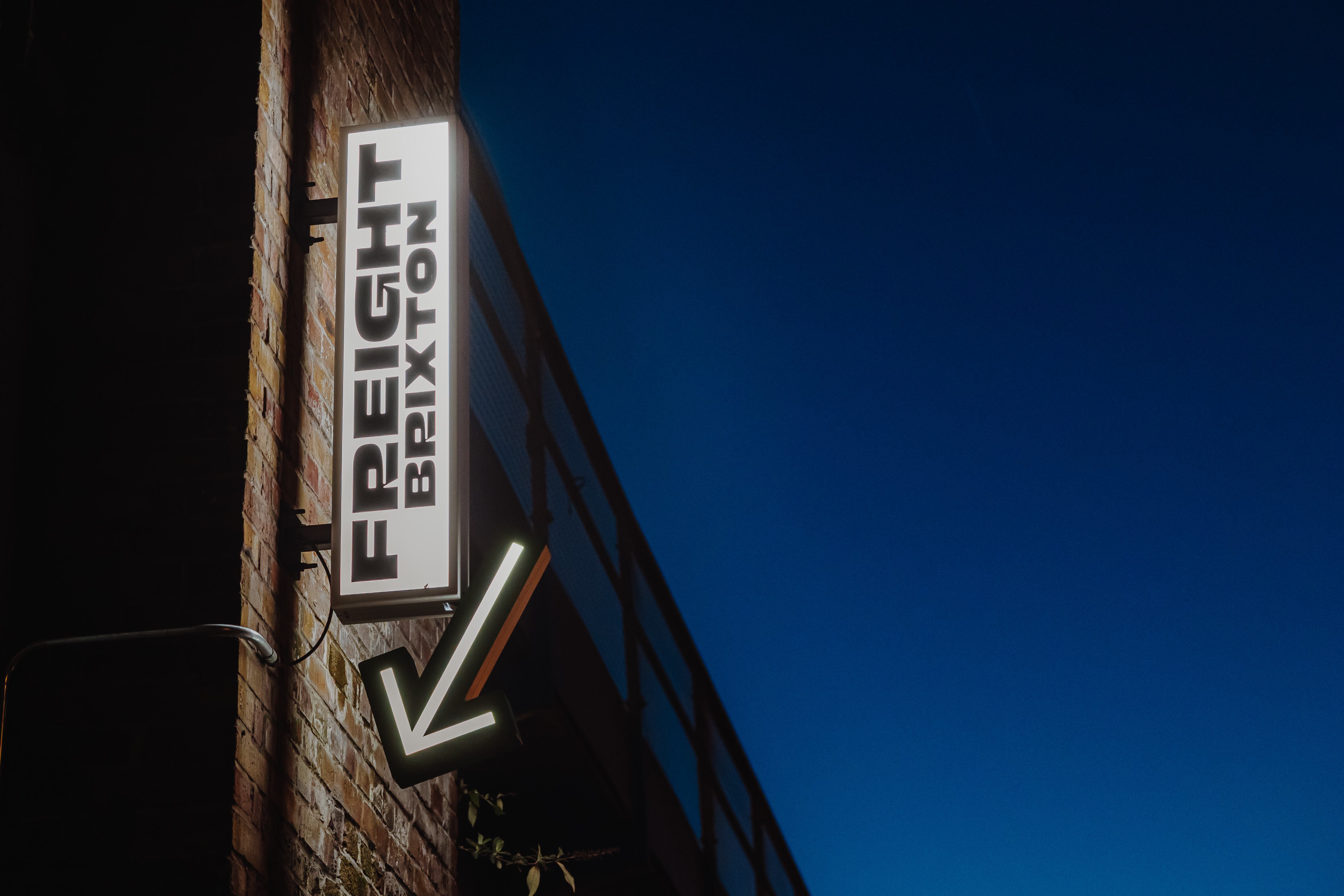 Freight Brixton exterior sign