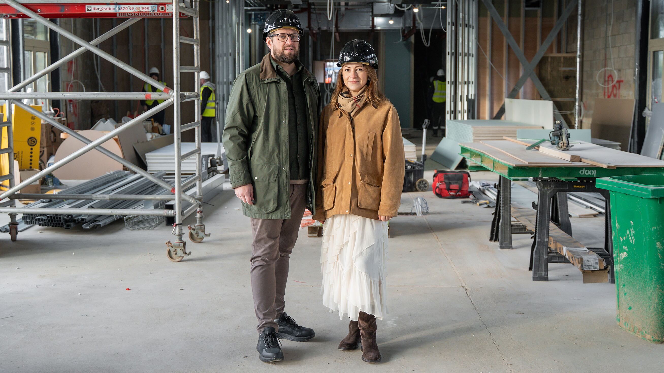 James and Maria close are looking to create an "immersive chef-guided experience"