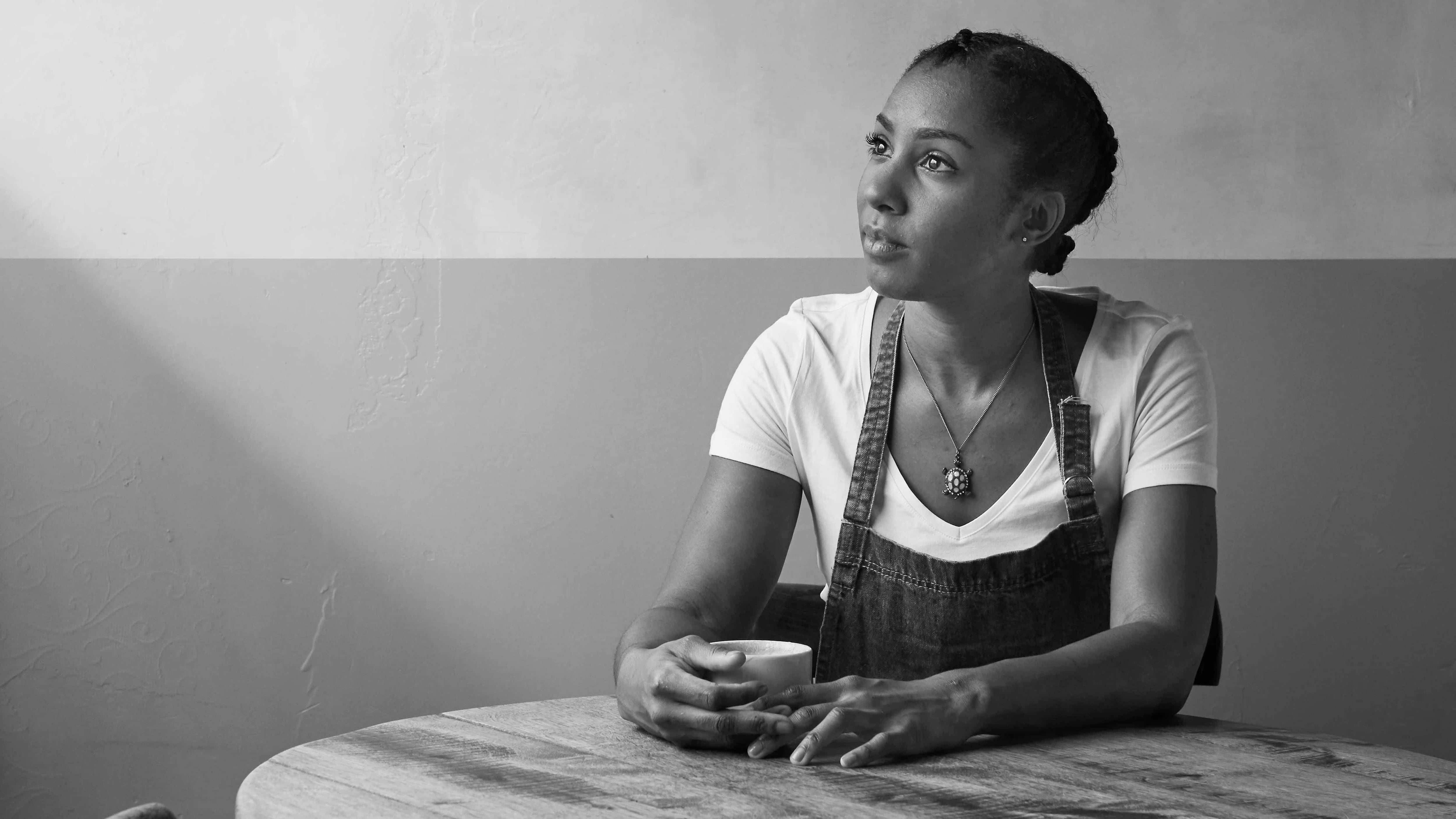 Flash-grilled: Anthea Stephenson