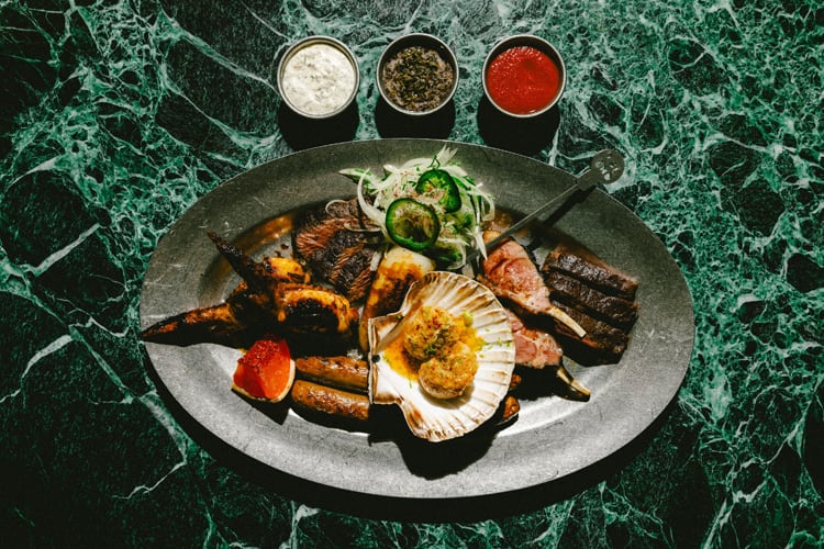 Chefs Brad Carter and Tom Brown have joined forces to open a refined yet easy going surf and turf restaurant in London’s King’s Cross