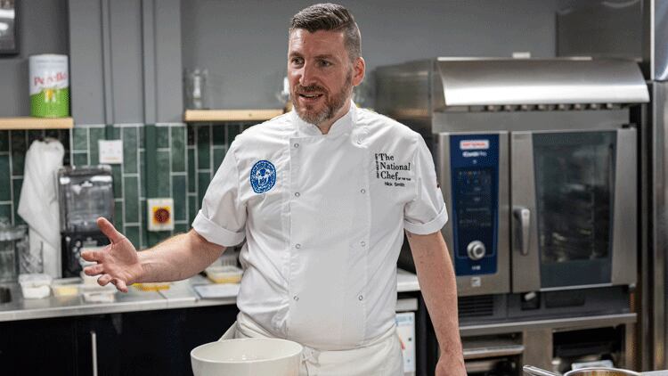 A meal with the previous National Chef Of The Year winner Nick Smith