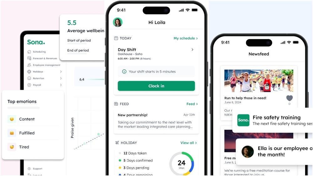 AI-driven workforce management (WFM) solution Sona