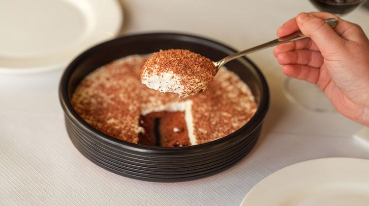 Bar Valette's chocolate mousse